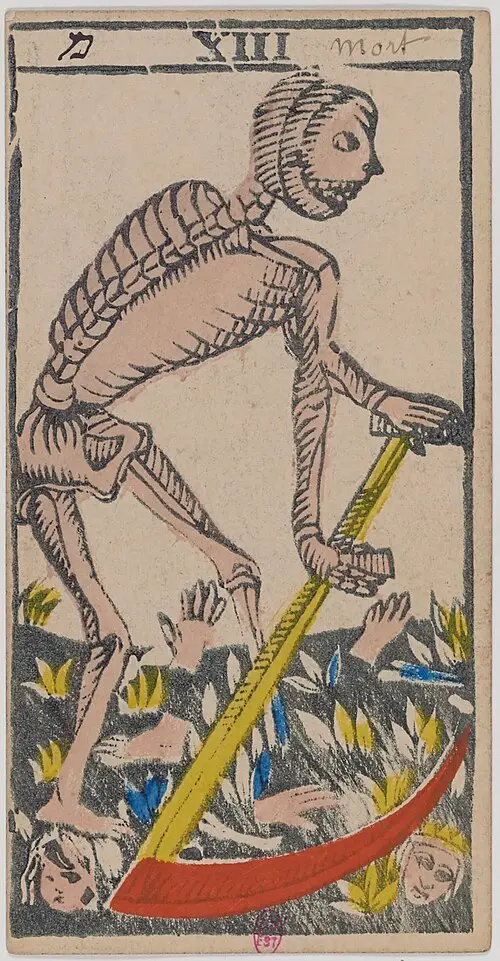 Die namenlose Karte · XIII. Historische Camoin-Karte, um 1890–1900, nach dem Conver-Muster.